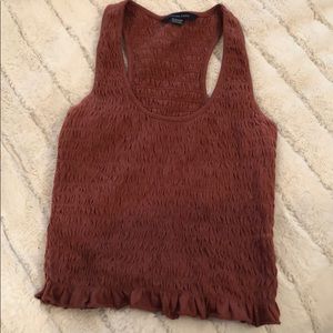 Smocked tank top